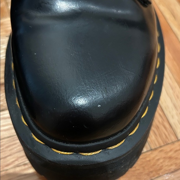 Dr. Martens Black Platform Combat Boots - Picture 7 of 8